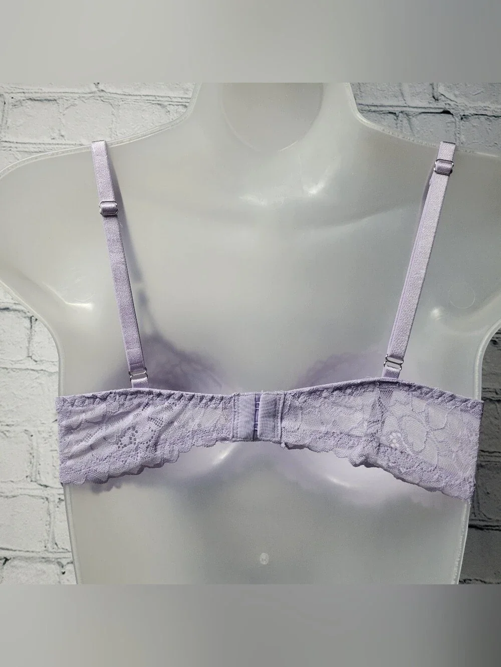 NWT Auden 34A Unlined Lace Balconette Bra